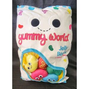 YUMMY WORLD Jeni & The JELLY BEANS XL‎ Plush 20" With 5 Mini Beans Scented